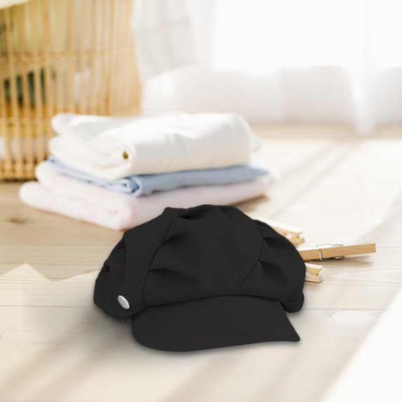 Abbraccia Womens Hat Stylish Paperboy Painter Hats Casual Adjustable Newsboy Cap Black