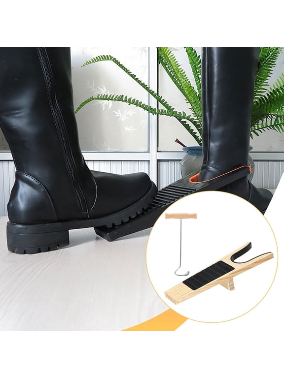 Wood Boot Remover Portable Cowboy Boot Puller for Pregnancy Home Outdoor Seniors
