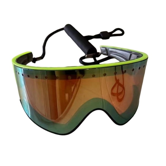 Abbraccia aquatic activities Goggles, Large Frame Strap, Eyewear Case, Multi-Color Lens