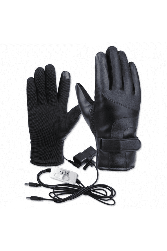 screen-compatible Heated Gloves, Waterproof, for Electronic Battery, Solar System