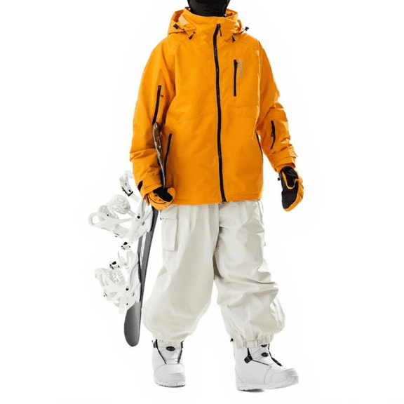 Abbraccia three-layered Waterproof Ski Suit, Unisex, Windproof, Outdoor, Orange