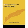 thumbnail image 1 of Abbrege Curievx Et Familier (1658) (Paperback), 1 of 1