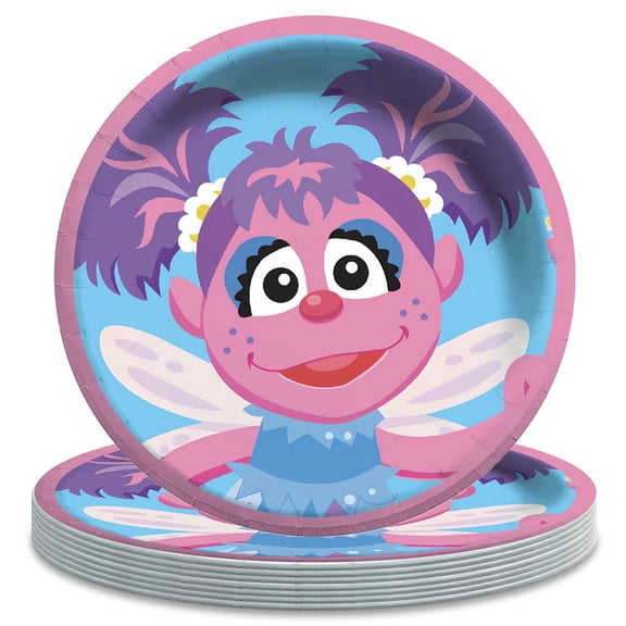 Abby Cadabby Birthday Decorations Plates Party Supplies Tableware Disposable Dinnerware
