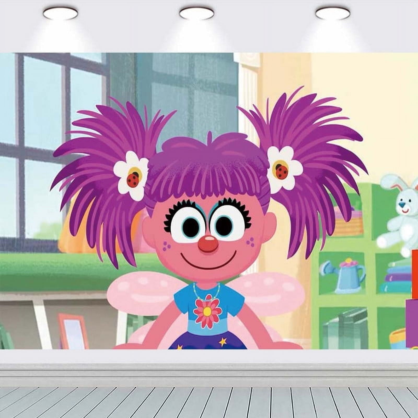 Abby Cadabby Party Supplies Backdrop Banner Poster Birthday Decorations ...