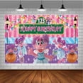 thumbnail image 1 of Abby Cadabby Themed Birthday Backdrop Banner - Hanging Wall Decor Tapestry for Party Celebrations, 1 of 5