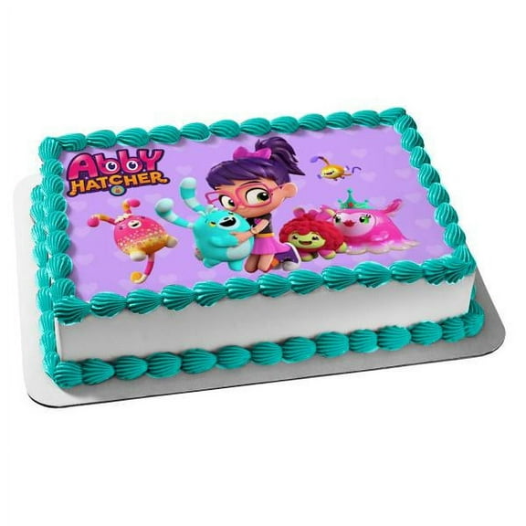 Abby Hatcher Fuzzlies Edible Image Cake Topper, by A Birthday Place