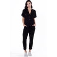 thumbnail image 1 of Abby Utility Inspired Button Up Jumpsuit With Pockets, 1 of 1