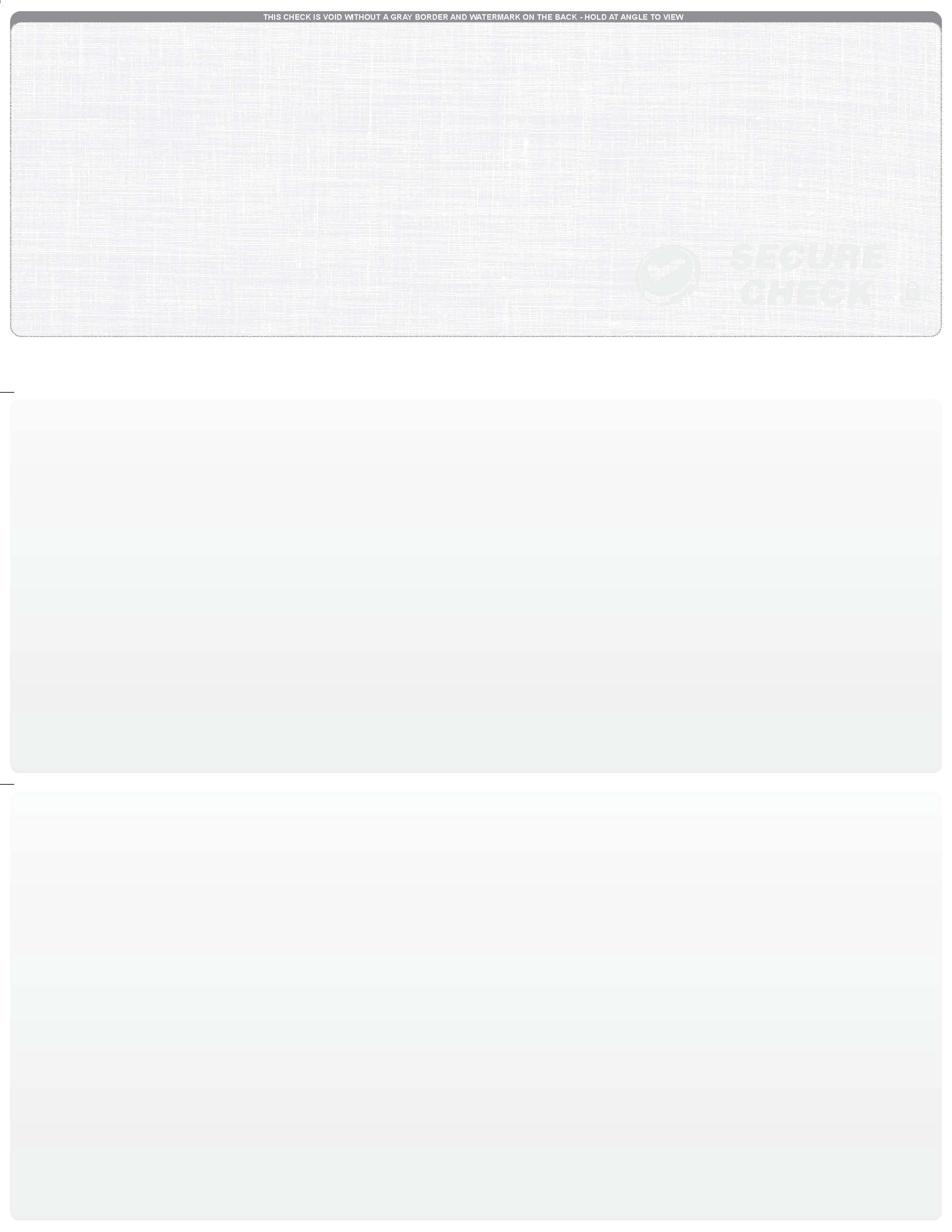 Abc Check Printing Blank Checks for Laser & Inkjet Printers, Standard ...