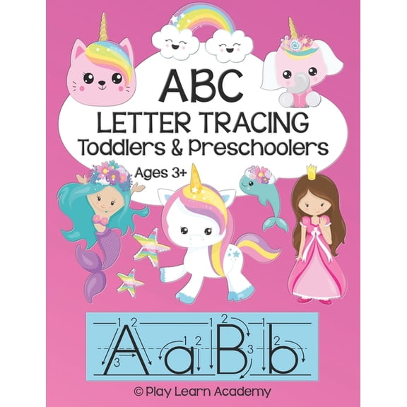Abc Tracing For Toddlers And Preschoolers