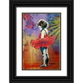 thumbnail image 1 of AbcArtAttack 23x32 Black Ornate Wood Framed with Double Matting Museum Art Print Titled - Lifes A Dance 2, 1 of 4