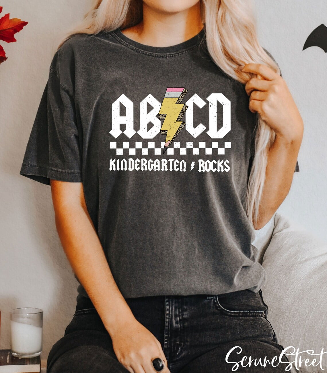 Abcd Kindergarten Rocks Shirt, Kindergarten Teacher Shirt, Kindergarten ...