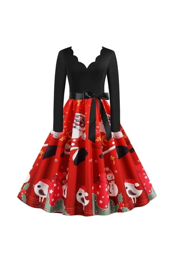 slim fit dress slacks Christmas Miss Santa Fancy Dress Costume – Sowest Fancy Dress main image 1