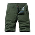 thumbnail image 1 of Abcnature Men's Athletic Shorts, Sports Gym Running Short Pants, Fashion Men's Pocket Zipper Buttons Solid Leisure Time Tooling Shorts, Cargo Casual Hiking Shorts Army Green 32, 1 of 3