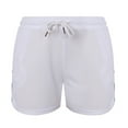 thumbnail image 1 of Abcnature Men's Athletic Shorts, Sports Gym Running Short Pants, Men Solid Casual Breathable Sweats Running Breathable Fitness Shorts, Cargo Casual Hiking Shorts White M, 1 of 3