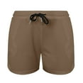 thumbnail image 1 of Abcnature Men's Athletic Shorts, Sports Gym Running Short Pants, Men Solid Casual Breathable Sweats Running Breathable Fitness Shorts, Cargo Casual Hiking Shorts Khaki M, 1 of 2