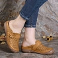 thumbnail image 1 of Abcnature Women Sandals Clearance 2023! Women's Platform Wedge Sandals with Arch Support New Baotou Flower Wedge Heel Sandals Hollow Sandals Summer Athletic Outdoor Beach Sandals, 1 of 4