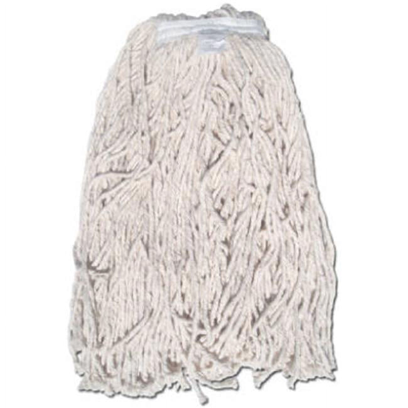 Heavy Duty Off-White Cotton Mop Head, 20 oz