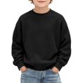 thumbnail image 1 of Abcomgle Boys Long Sleeve Shirts 10-12 Thermal Waffle Crewneck T Shirts for Boys Winter Basic Top for Boys Warm Boys Shirts, 1 of 8