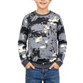 thumbnail image 1 of Abcomgle Boys Long Sleeve T Shirts Size 6-7 Athletic Camo Crewneck T-Shirts for Boys Winter Basic Top for Boys Soft Layering for Boys, 1 of 4