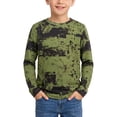 thumbnail image 1 of Abcomgle Boys Shirts Long Sleeve 10-12 Crewneck Winter T-Shirts for Kids Boys Fashion Basic Boys Tops Fashion 3D Print Shirts for Boys, 1 of 6