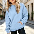 thumbnail image 1 of Abcomgle Girls Half Zip Sweatshirt 7-8 Oversized Long Sleeve Pullovers for Teen Girls Cute Fashion Fleece Pullover Sweatshirt with Pockets, 1 of 6