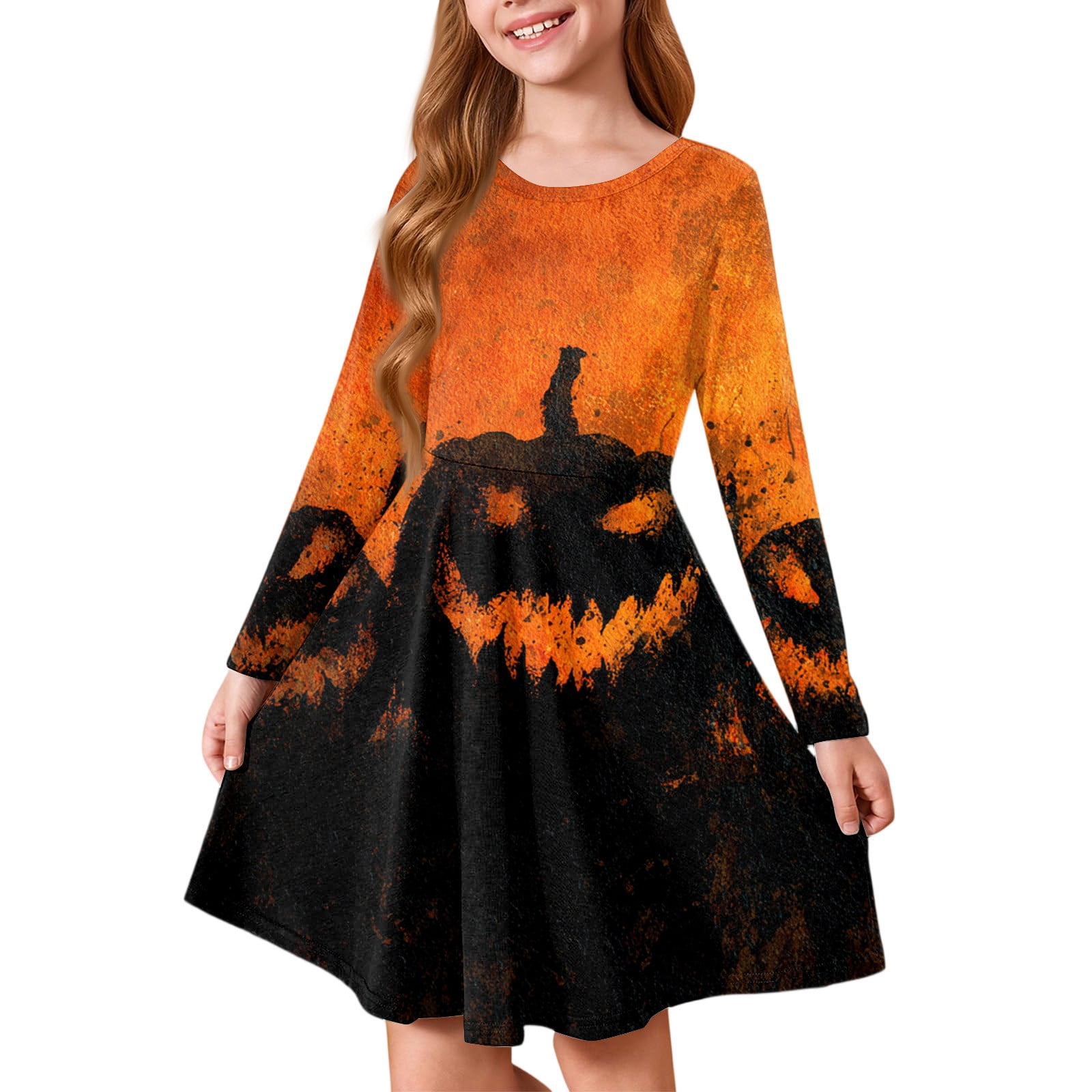 Abcomgle Girls Halloween Dresses 7-8 Cute A-Line Long Sleeve T Shirt Dresses for Girls Spooky Pumpkin Face Graphic Dresses for Girls Crewneck Fall ... Abcomgle Girls Halloween Dresses 7-8 Cute A-Line Long Sleeve T Shirt Dresses for Girls Spooky Pumpkin Face Graphic Dresses for Girls Crewneck Fall ...