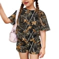 thumbnail image 1 of Abcomgle Girls Short Sets Size 10-12 Girls Two Piece Outfits Camo Short Sleeve Tshirts and Elastic Waist Shorts Cute Trendy Girls Summer Outfits, 1 of 6