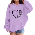 thumbnail image 1 of Abcomgle Hoodies for Girls 14-16 Cute Butterfly Heartshape Print Hooded Sweatshirts for Teen Girls Preppy Long Sleeve Girls Pullover Sweatshirt Fashion Winter Sweaters for Teens with Pocket, 1 of 4