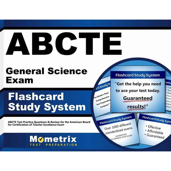 Abcte General Science Exam Flashcard Study System : Abcte Test Practice Questions & Review for the American Board for Certification of Teacher Excellence Exam (Cards)