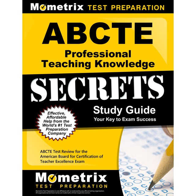 Abcte Professional Teaching Knowledge Exam Secrets Study Guide Abcte