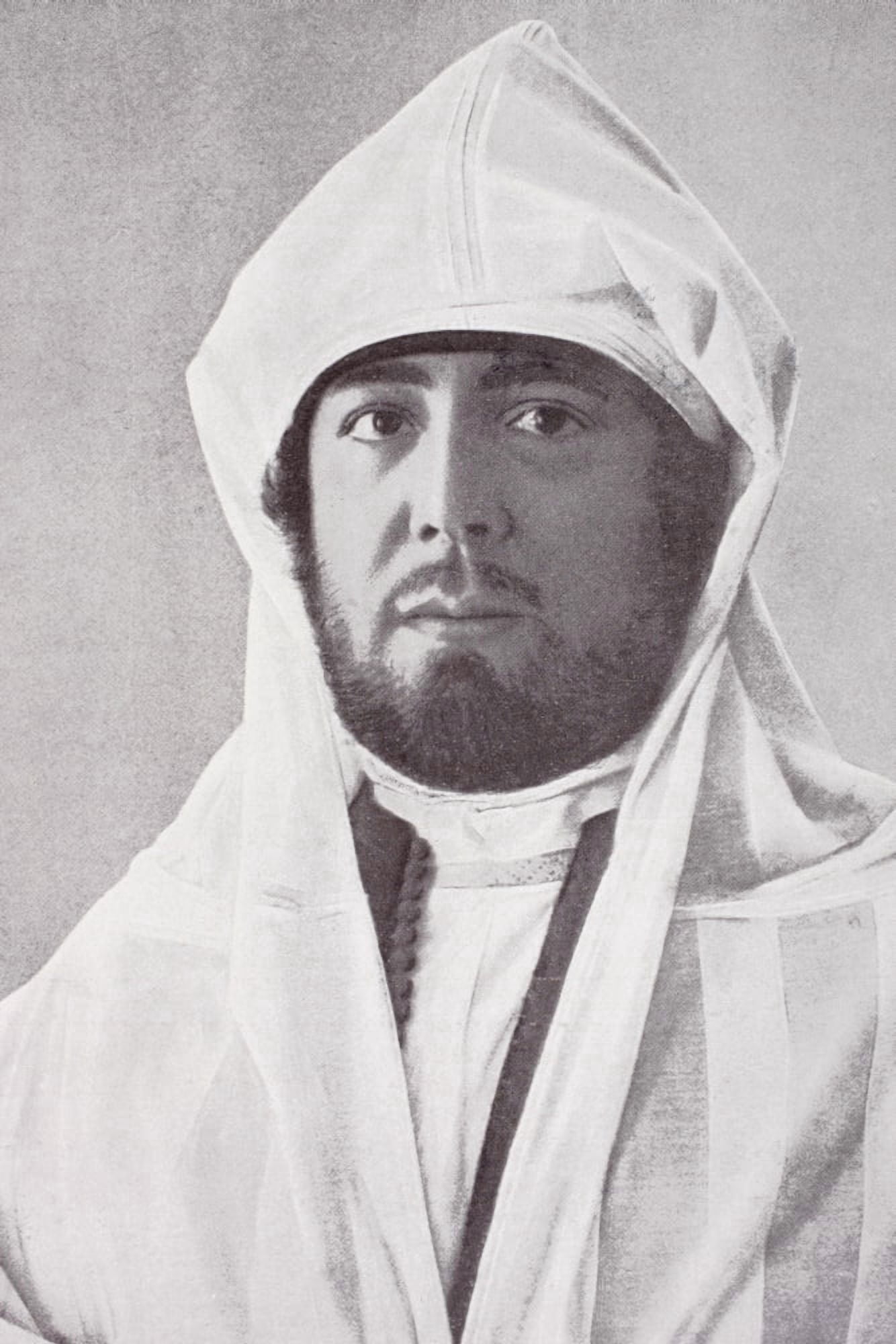 Abd Al-Aziz 1878 - 1943 Sultan Of Morocco From 1894 To 1908 Until Deposed By His Brother From La Esfera 1914 Canvas Art - Ken Welsh Design Pics (12 x 18)