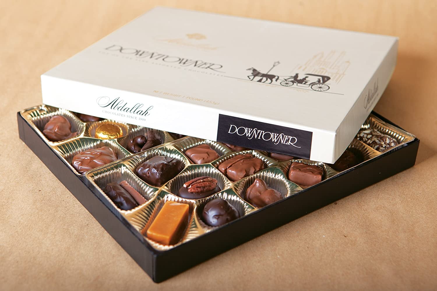 Abdallah Chocolates GlutenFree Milk Chocolate Downtowner Assortment
