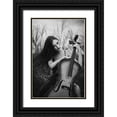 thumbnail image 1 of Abdillah, Djayent 23x32 Black Ornate Wood Framed with Double Matting Museum Art Print Titled - Evora, 1 of 4