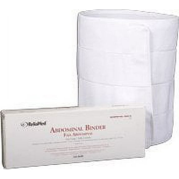 Reliamed 4-panel Abdominal Binder With Adjustable Velcro 12" Wide 30" - 45" Each (1 Each)