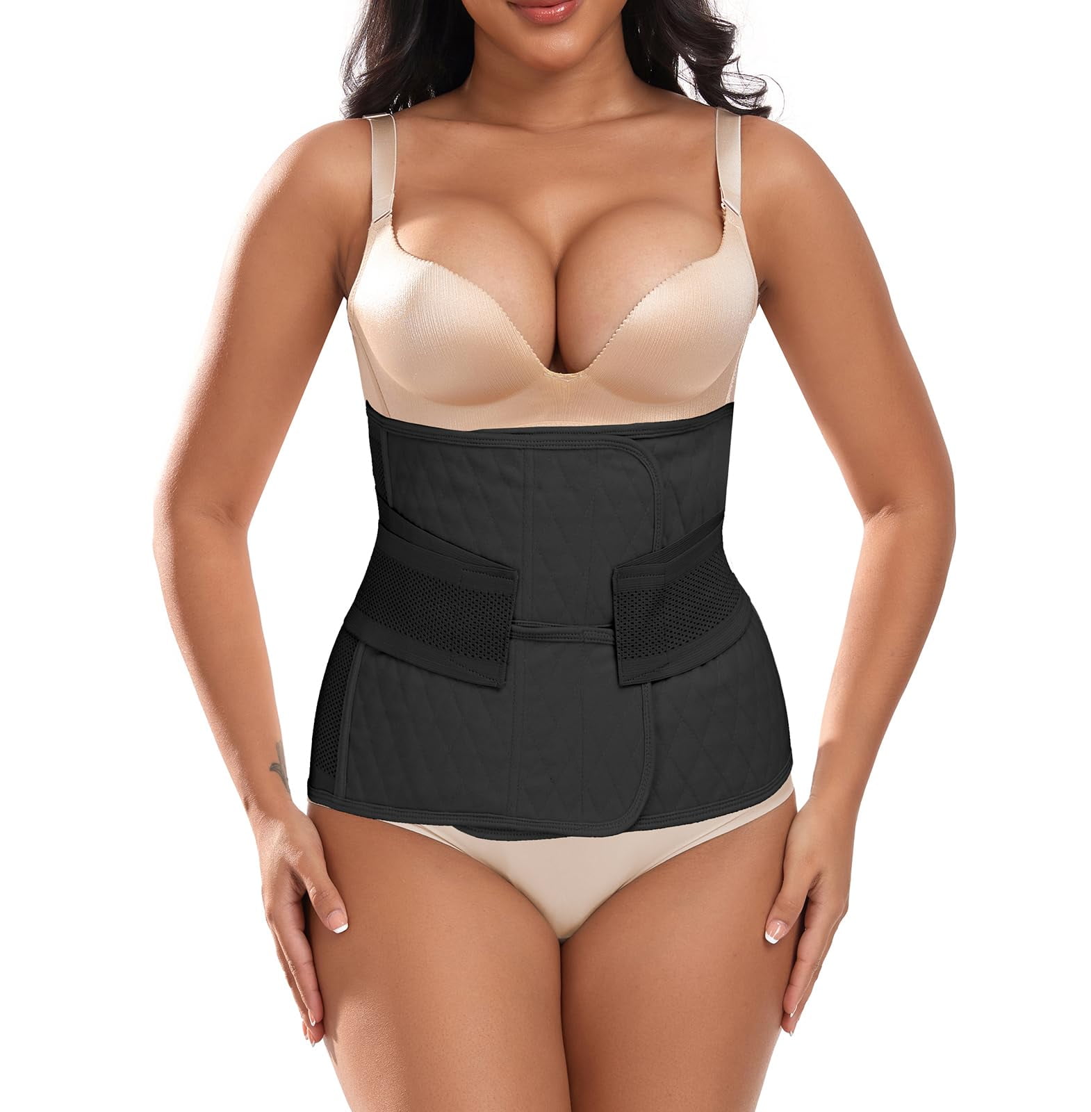 Abdominal Binder Post Surgery for Men and Women, Postpartum Belly Band