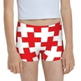Easygdp Red Cross 1 Girls Hipster Cotton Underwear Little Girls