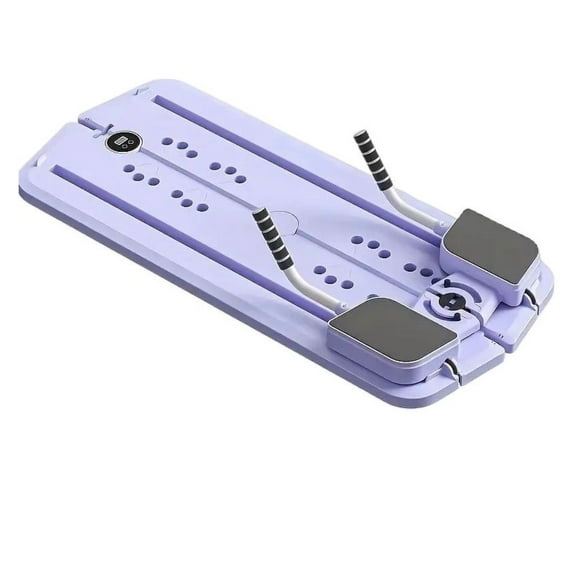 Abdominal Exercise Board - HomeFitnessBoost Portable Pilates Board for Core Strength & Total Body Workout - Non-Folding Design, Multi-Function Fitness Equipment - Purple