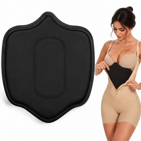 Abdominal Lipo Board Ergonomic Ab Compression Pad for Post Surgery, Liposuction, Tummy Tuck & Daily Waist Trainer Shaping, Soft EVA Foam Ab Board for Fajas