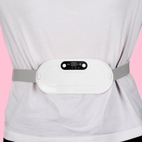 Abdominal Massage Machine, 4 Vibration/3-speed Heating Modes, Abdominal Instruments for Women/adults, Perfect Mother's Day Gifts/Valentine's Day Gifts for Her