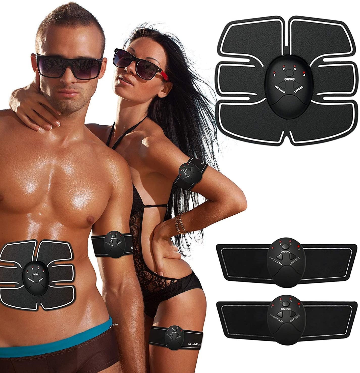 VIP DEAL: Wireless Abs Stimulator and Abdominal Muscle Toning Device + –  Deals Club Canada