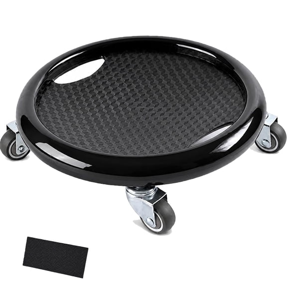 Abdominal Roller Wheel Disc with Knee Mat – 360° Rotating Core Slider, Silent 4-Wheel Ab Roller for Full Body Workout, Home Gym