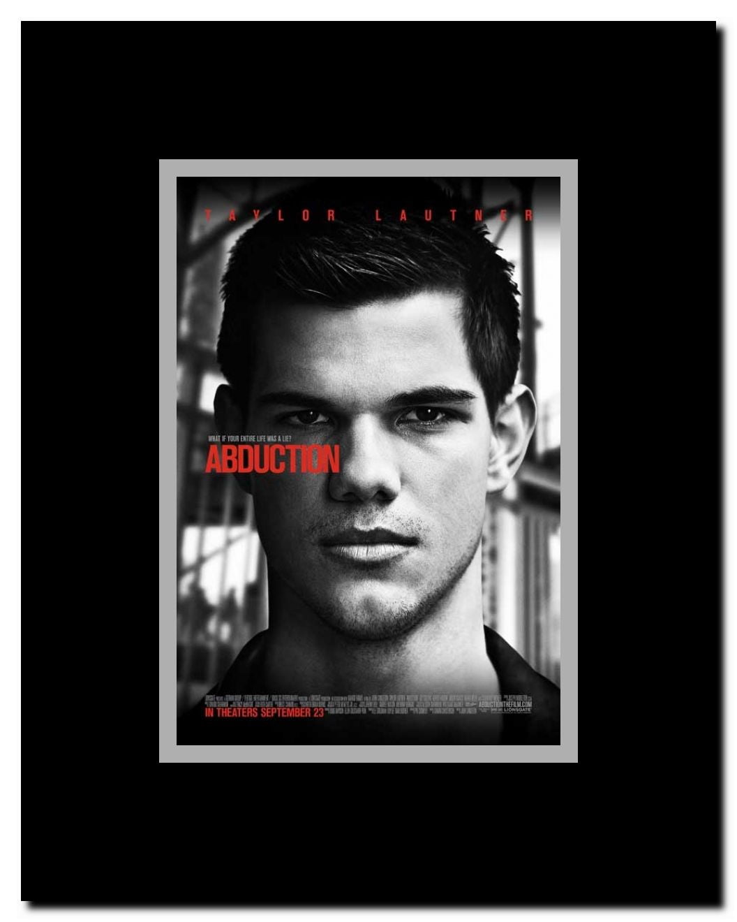 Abduction Framed Movie Poster