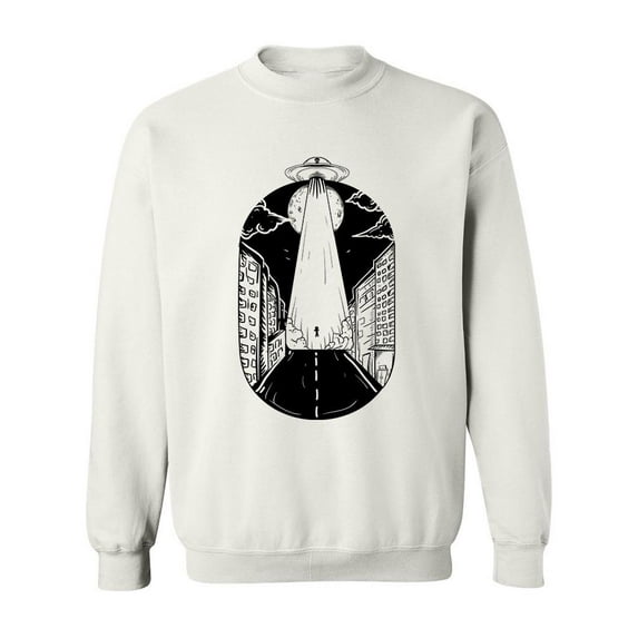 Abduction In The City Sweatshirt Men -Image by Shutterstock, Male XX-Large