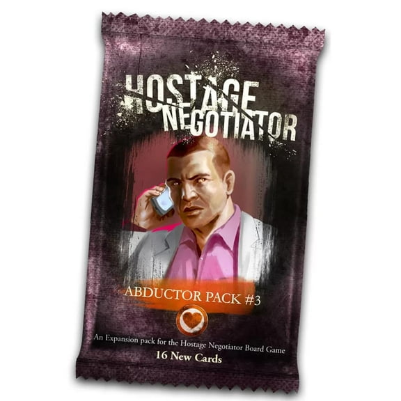Hostage Negotiator Abductor Pack 3 A Game Expansion by Van Ryder Games 20 Minutes of Gameplay for 1 Player for Teens and Adults Ages 15+ - English Version