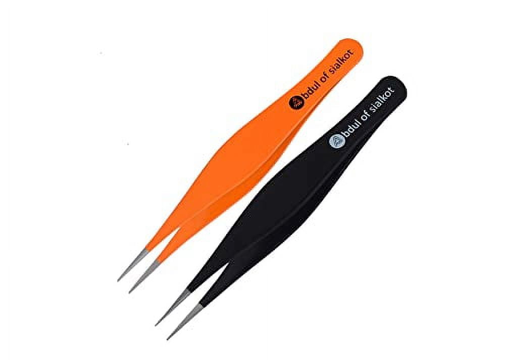 Abdul of Sialkot Pointed .. Tweezers,Needle Nose Tip, Sharp