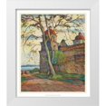 thumbnail image 1 of Abdy, Rowena Meeks 15x17 White Modern Wood Framed Museum Art Print Titled - European Sketchbook VII, 1 of 4