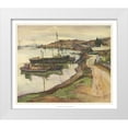 thumbnail image 1 of Abdy, Rowena Meeks 23x20 White Modern Wood Framed Museum Art Print Titled - European Sketchbook II, 1 of 4