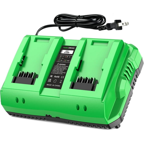 Abeden 40v Battery Charger replacement for Greenworks Battery Charger 29472 29482