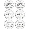 Abeden B3V 1A Lithium Replacement Batteries Compatible with High Tech