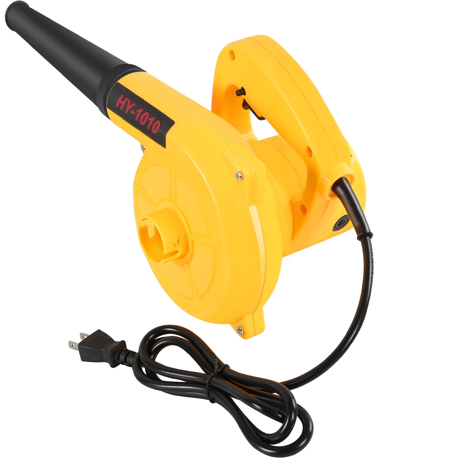 Abeden Portable Electric Leaf Blower,2 in 1 All-Purpose Lightweight Sweeper/Vacuum,Yellow
